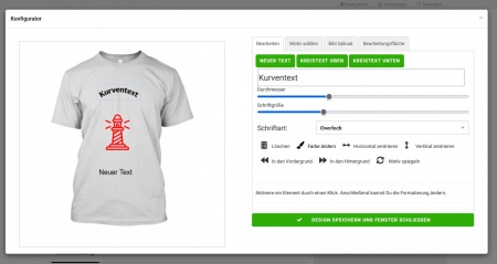 Universeller Produktdesigner